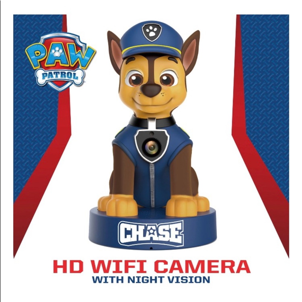 PAW PATROL HD WIFI CAMERA NIGHT VISION NANNY CAM VIDEO CAMERA VIDEO RECORDER NEW